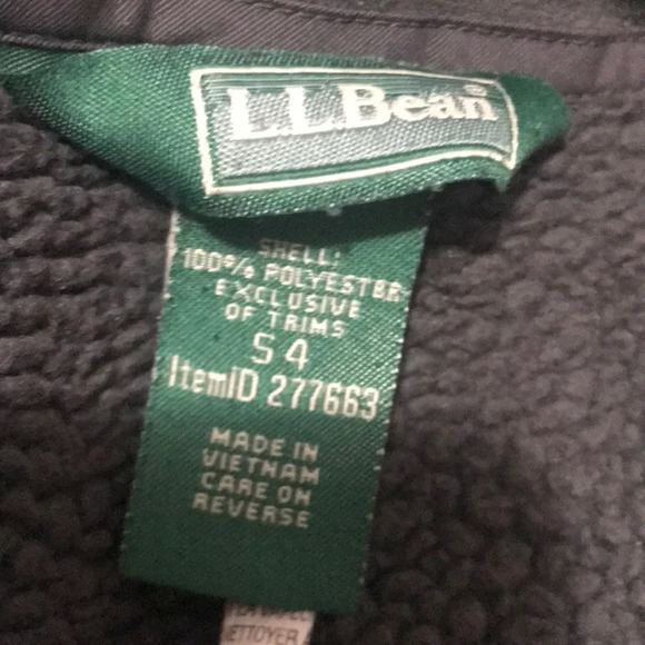 L.L. Bean Kids Red Gray 3 in 1 Classic Jacket - Picture 14 of 15